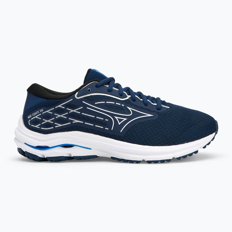 Vyriški bėgimo batai Mizuno Wave Equate 8 pageant blue/white/silver 2