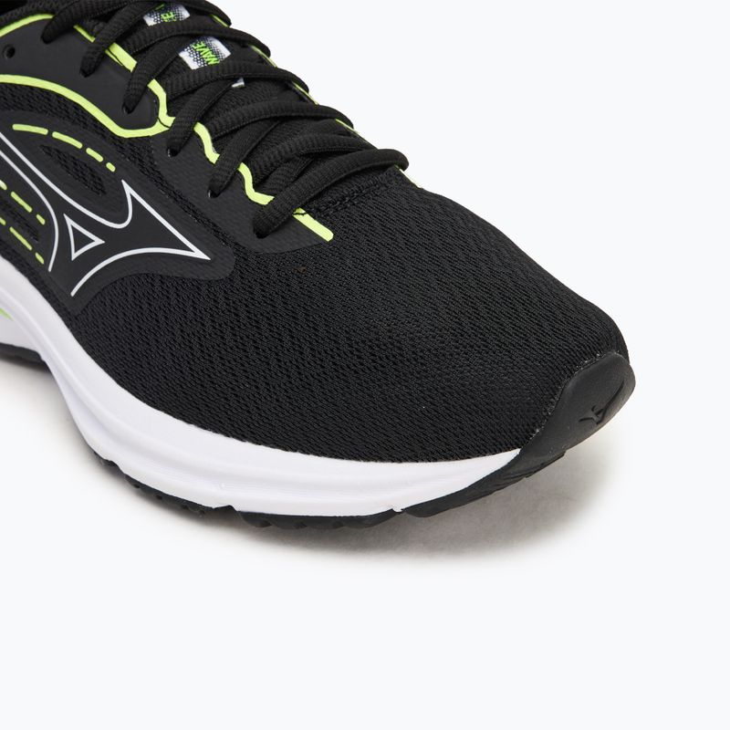Vyriški bėgimo batai Mizuno Wave Equate 8 black/white/mizuno neo lime 7
