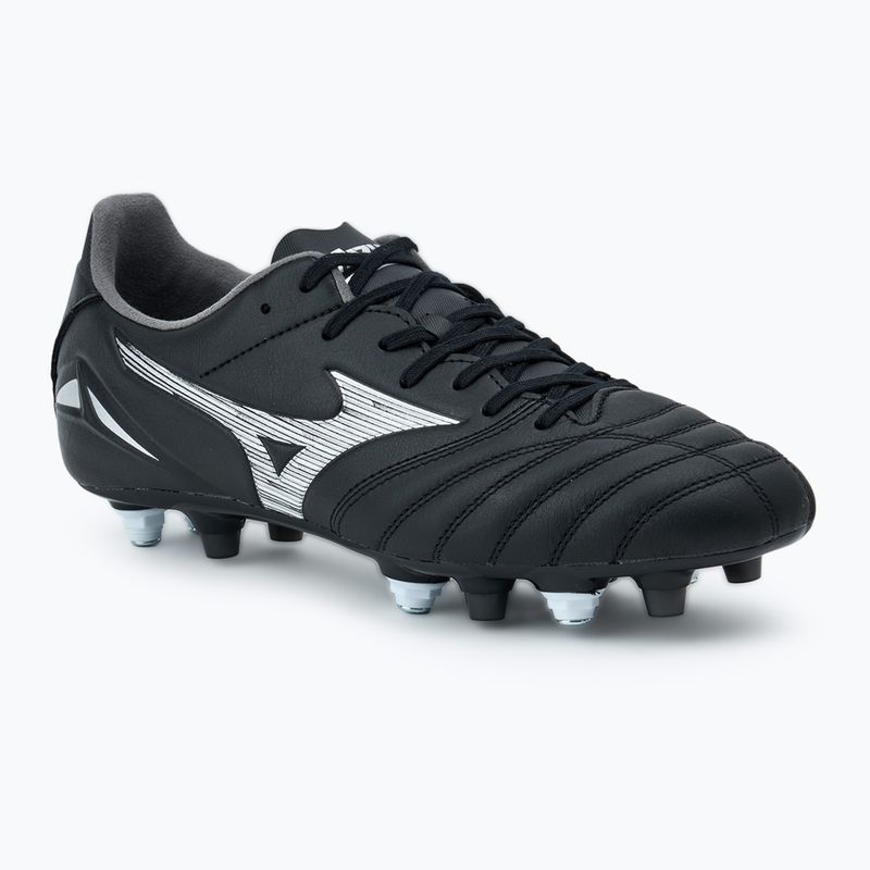 Vaikiški futbolo bateliai Mizuno Morelia Neo IV Pro MIX black/galaxy silver