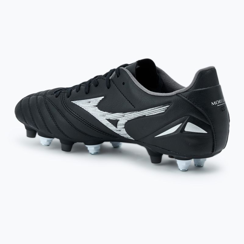 Vaikiški futbolo bateliai Mizuno Morelia Neo IV Pro MIX black/galaxy silver 3