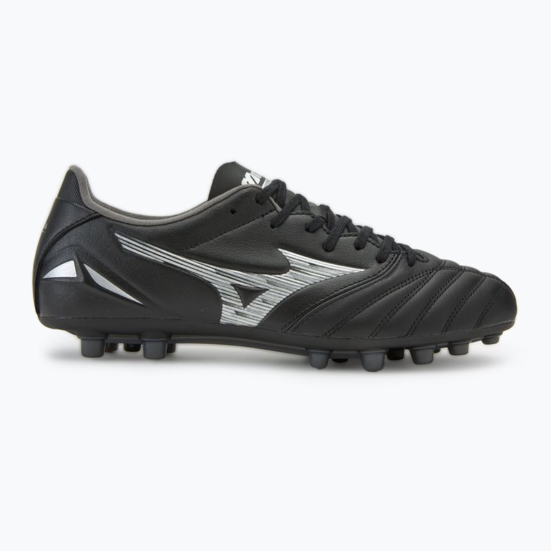 Vaikiški futbolo bateliai Mizuno Morelia Neo IV Pro AG black/galaxy silver 2