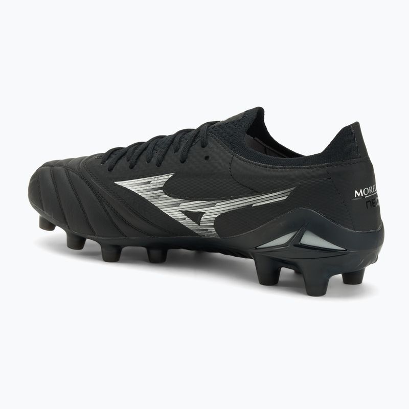 Vyriški futbolo bateliai Mizuno Morelia Neo IV β Elite FG black/galaxy silver/black 3