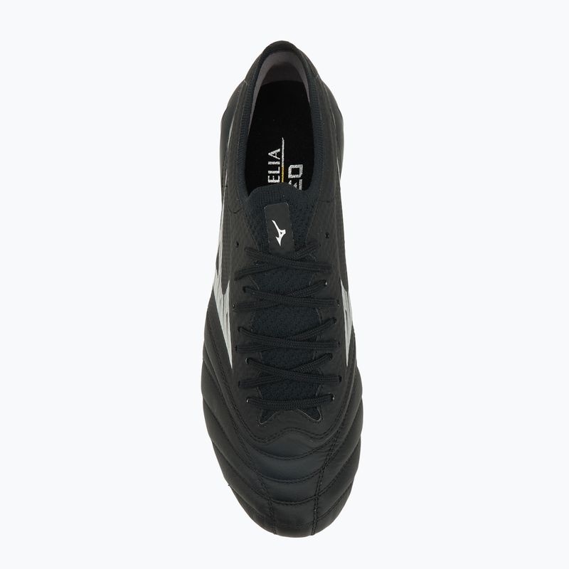 Vyriški futbolo bateliai Mizuno Morelia Neo IV β Elite FG black/galaxy silver/black 5