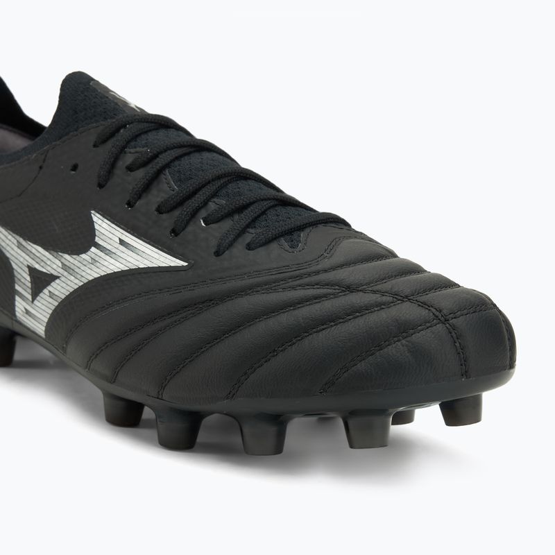 Vyriški futbolo bateliai Mizuno Morelia Neo IV β Elite FG black/galaxy silver/black 7