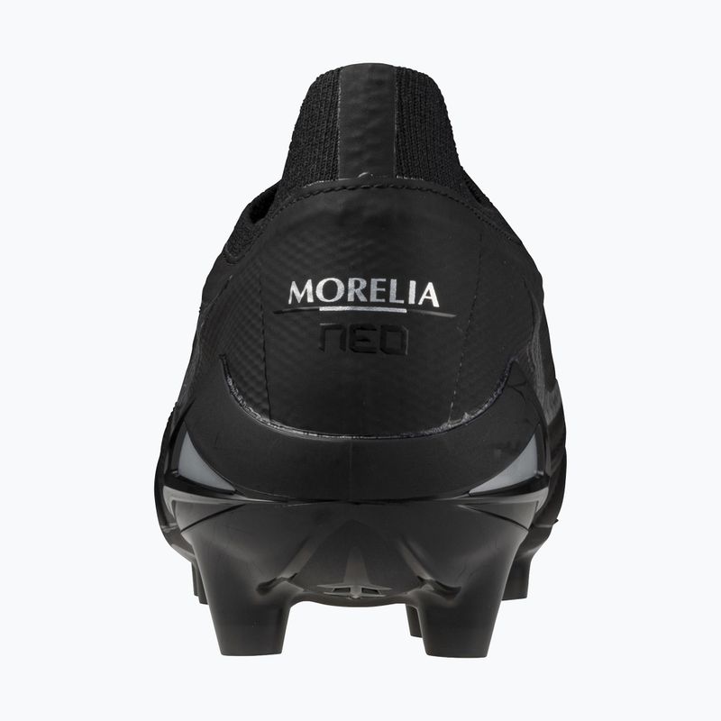 Vyriški futbolo batai Mizuno Morelia Neo IV β Elite FG black/galaxy silver 10