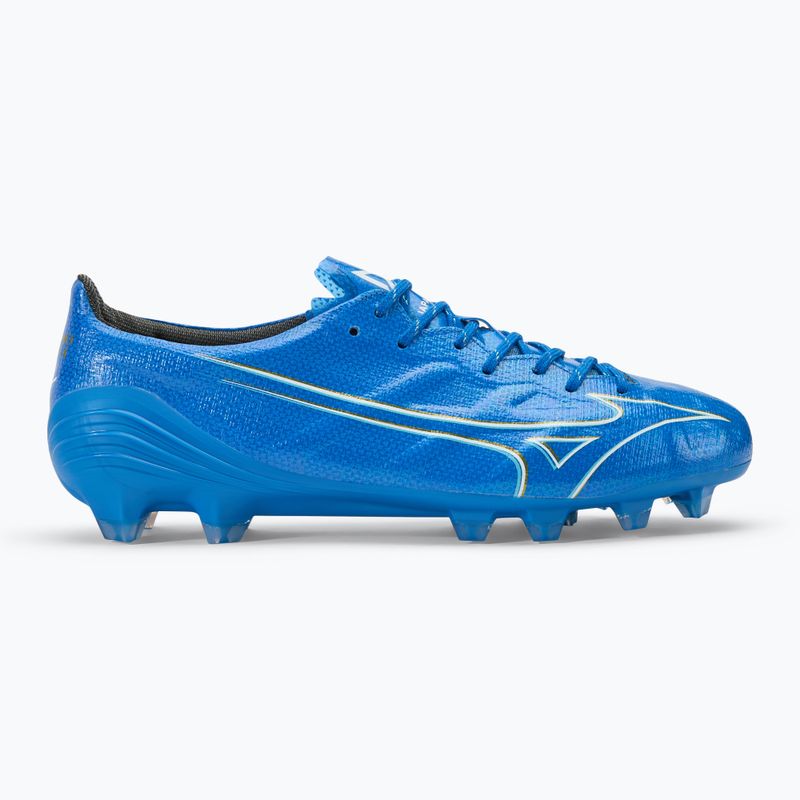 Vyriški futbolo batai Mizuno α Japan FG white/laser blue/gold 2