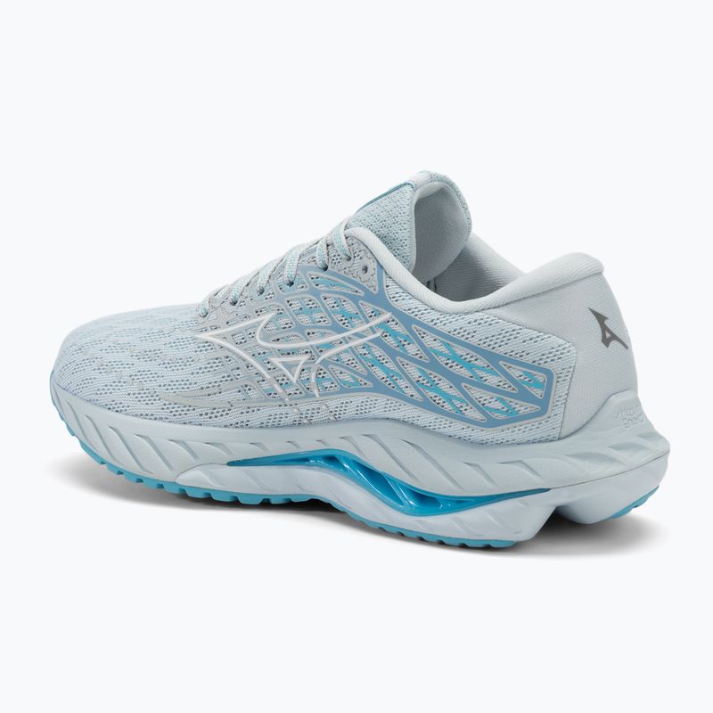 Moteriški bėgimo batai Mizuno Wave Inspire 20 plein air/white/river blue 3