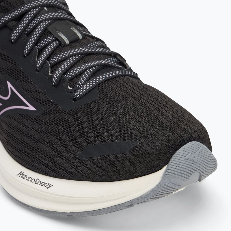 Moteriški bėgimo batai Mizuno Wave Revolt 3 black/cosmo chrome/mizuno snow white 7