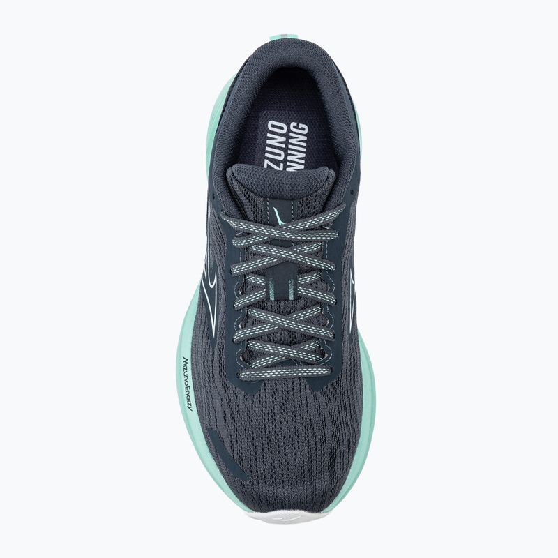Moteriški bėgimo batai Mizuno Wave Revolt 3 india ink/neo silver/dusty jade green 5