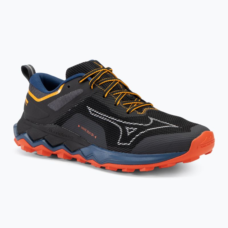 Vyriški bėgimo batai Mizuno Wave Ibuki 4 ebony/white/spicy orange