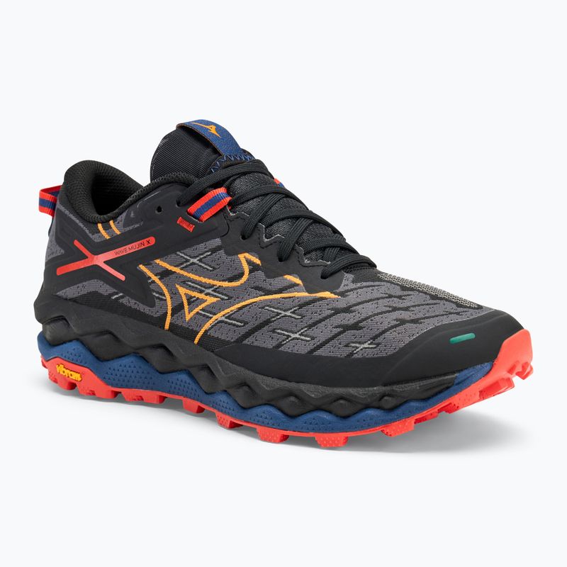 Vyriški bėgimo batai Mizuno Wave Mujin 10 black/apricot/spicy orange