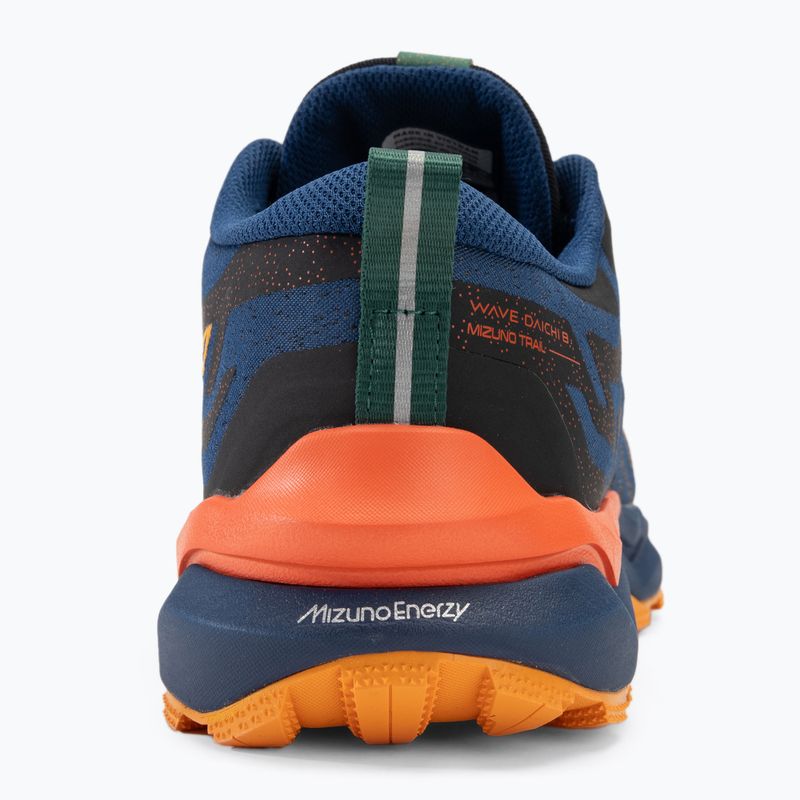 Vyriški bėgimo batai Mizuno Wave Daichi 8 estate blue/ apricot/ spicy orange 6