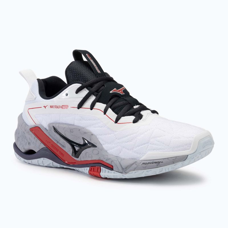 Vyriški rankinio bateliai Mizuno Wave Stealth Neo 2 white/salsa/black