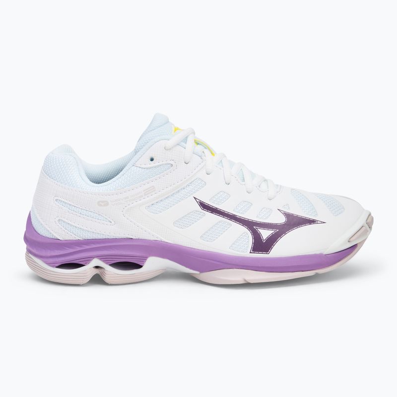 Moteriški tinklinio batai Mizuno Wave Voltage 2 white/patrician purple/quince 2