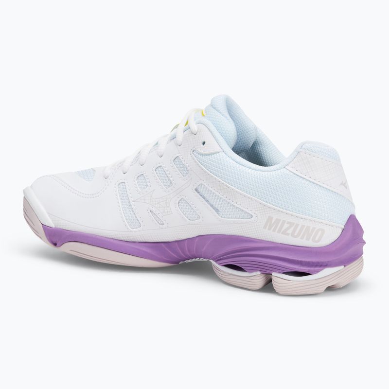 Moteriški tinklinio batai Mizuno Wave Voltage 2 white/patrician purple/quince 3