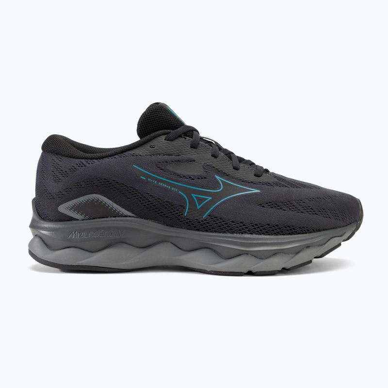 Vyriški bėgimo batai Mizuno Wave Serene GTX ebony/crystal teal/black 2