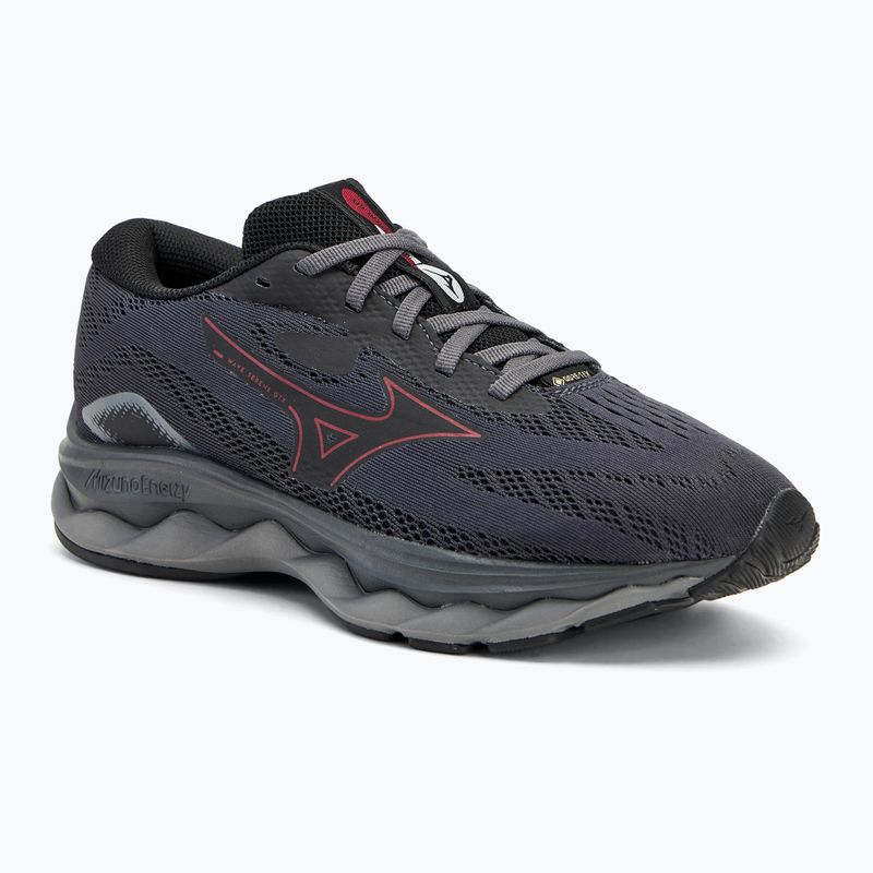 Moteriški bėgimo batai Mizuno Wave Serene GTX ebony/rumba red/black