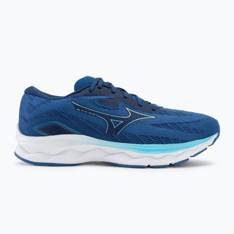 Vyriški bėgimo batai Mizuno Wave Serene classic blue/mercury blue/white 2