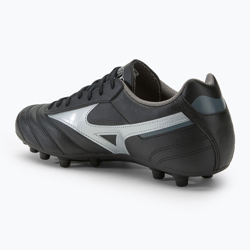 Vaikiški futbolo bateliai Mizuno Morelia II Club AG black/galaxy silver/dark shadow 3