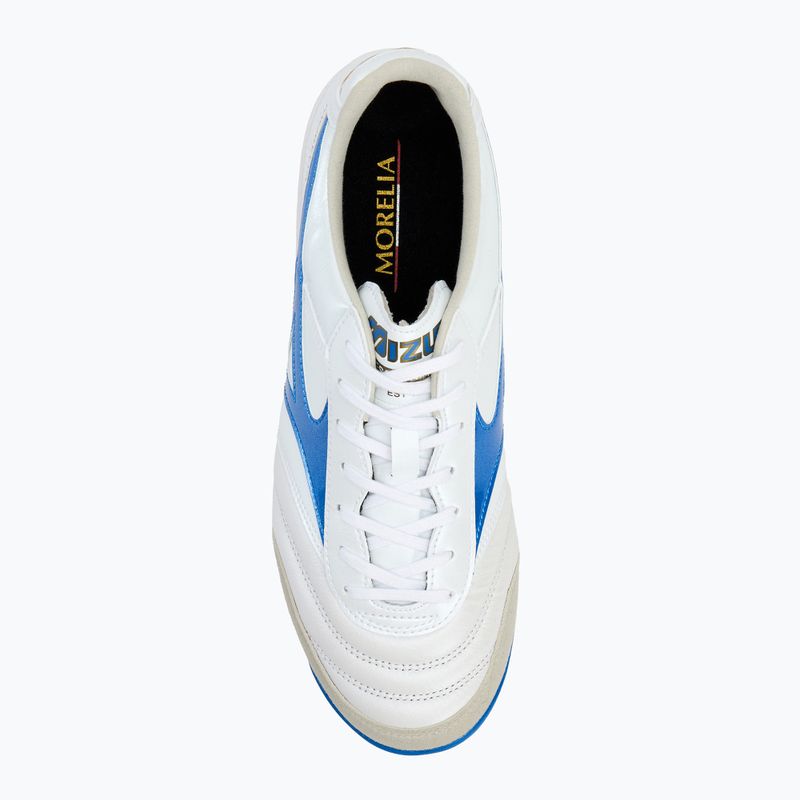 Vyriški futbolo batai Mizuno Morelia Sala Elite TF white/laser blue/gold 5
