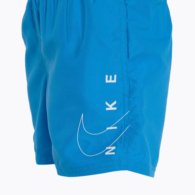 Vaikiški maudymosi šortai Nike Split Logo 4" Volley photo blue 3