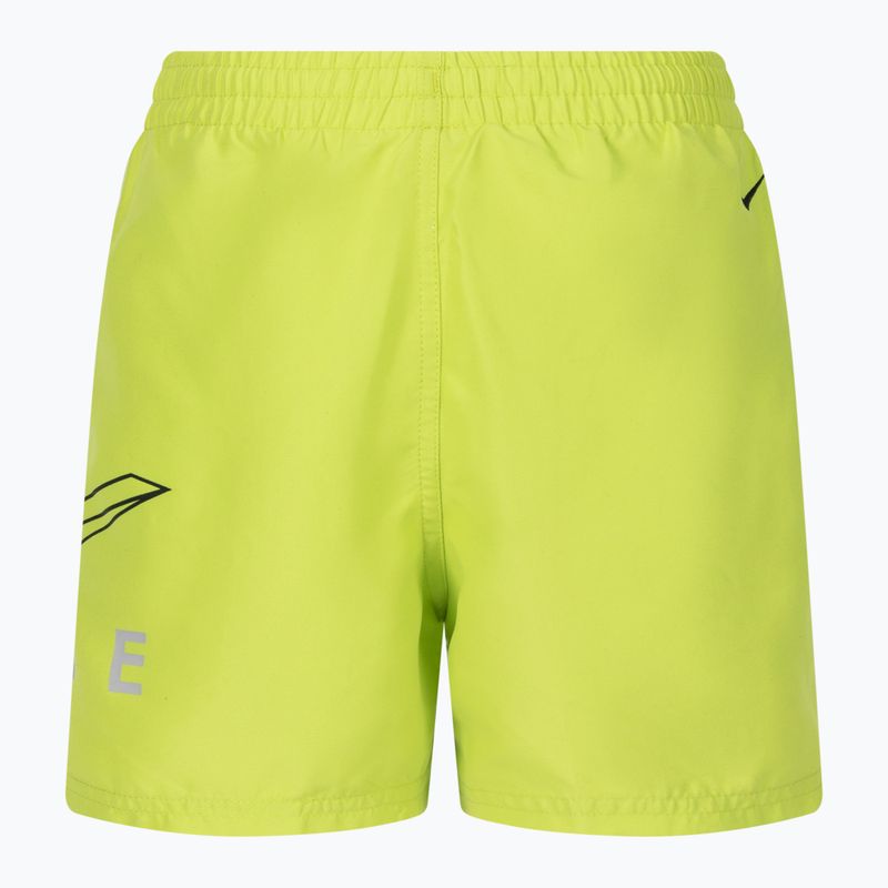 Vaikų maudymosi šortai Nike Split Logo 4" Volley, žali NESSC786-312 2