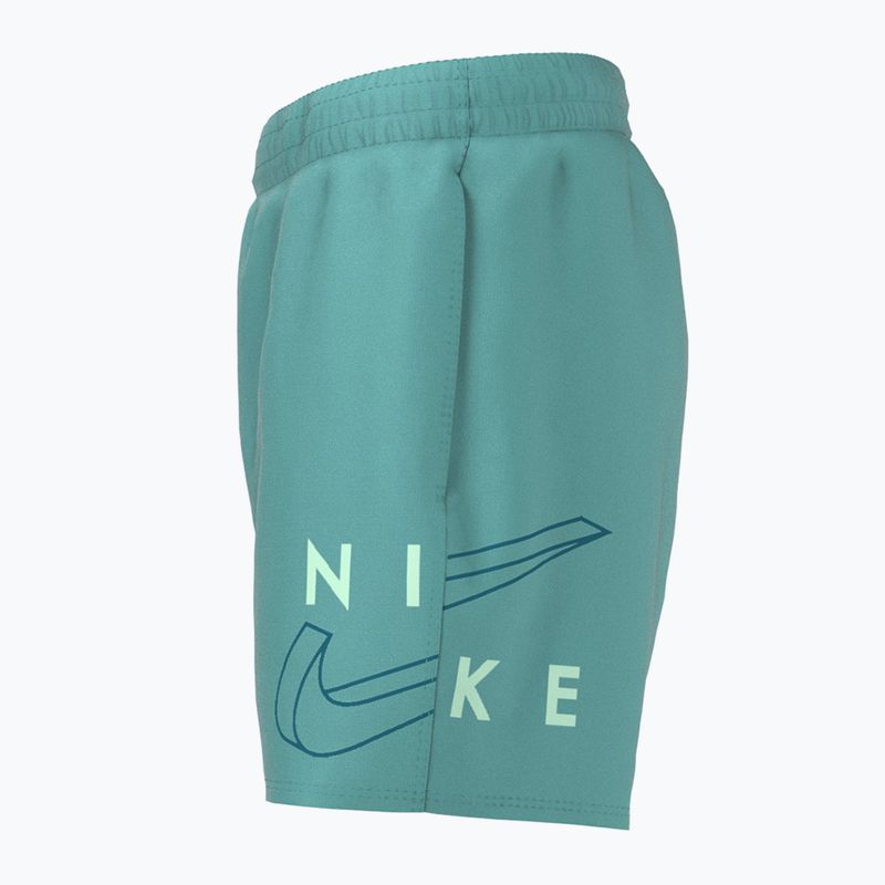 Nike Split Logo 4" Volley žali vaikiški maudymosi šortai NESSC786-339 7