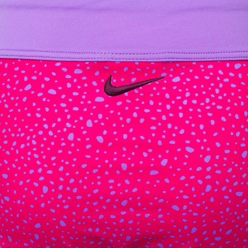 Vaikiškas dviejų dalių maudymosi kostiumėlis Nike Water Dots Asymmetrical pink NESSC725-672 4