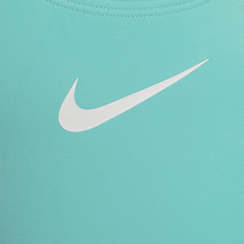 Nike Essential Racerback vaikiškas vientisas maudymosi kostiumėlis žalias NESSB711-339 8