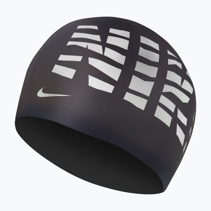 Nike Wave Stripe Graphic 3 plaukimo kepuraitė juoda NESSC160-001 2