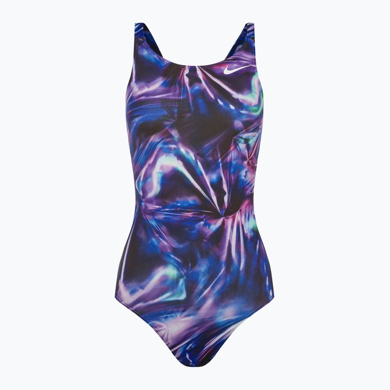 Moteriškas vientisas maudymosi kostiumėlis Nike Multiple Print Fastback color NESSC010-990 5