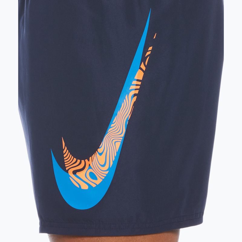 Vyriški "Nike Liquify Swoosh 5" Volley" maudymosi šortai tamsiai mėlyni NESSC611-440 3