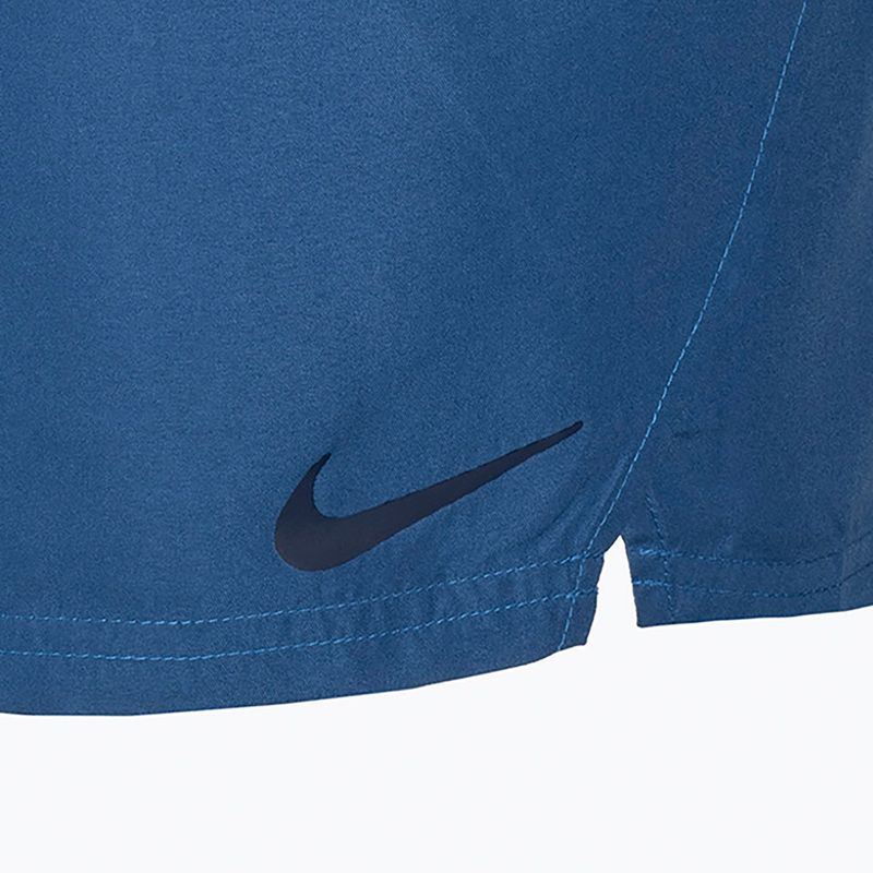 Vyriški maudymosi šortai Nike Split 5" Volley tamsiai mėlyni NESSB451-444 4