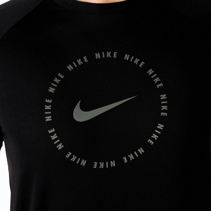 Vyriški treniruočių marškinėliai Nike Ring Logo black NESSC666-001 5