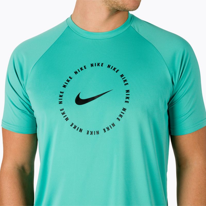 Vyriški treniruočių marškinėliai Nike Ring Logo turquoise NESSC666-339 7