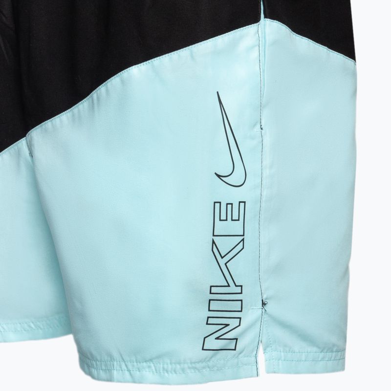 Vyriški "Nike Block Swoosh 5" Volley" maudymosi šortai mėlyni NESSC492-437 3