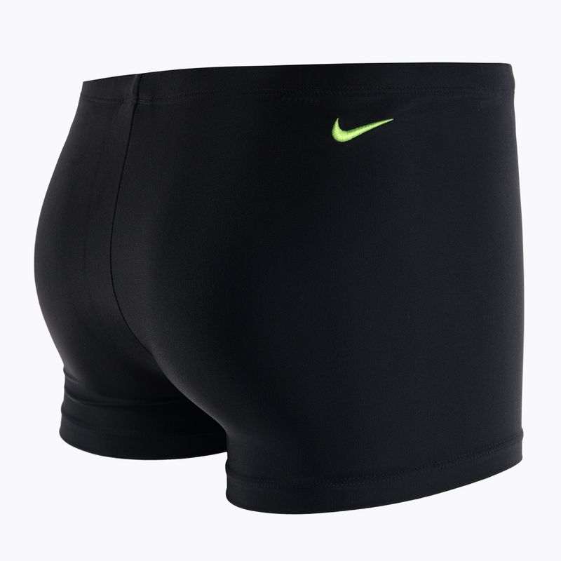 Vyriški Nike Reflect Logo Square Leg maudymosi bokseriai juodi NESSC583-001 4