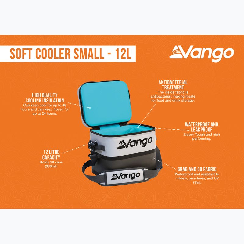 Terminis krepšys Vango Soft Cooler Small 12 l cool grey 7