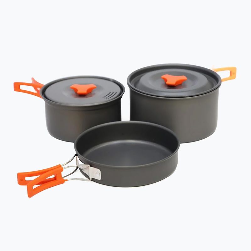 Turistinių indų rinkinys Vango Hard Anodised 2 Person Cook grey