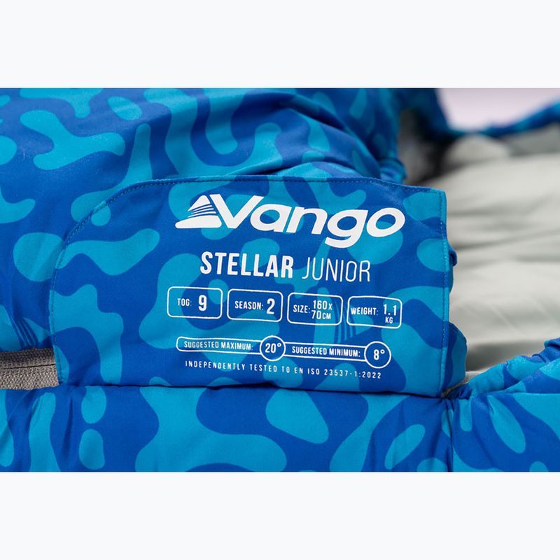 Vaikiškas miegmaišis Vango Stellar Junior atlantic blue 8