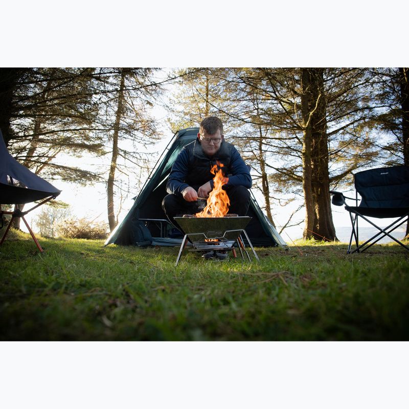 Turistinis grilis Vango Ranger BBQ silver 8
