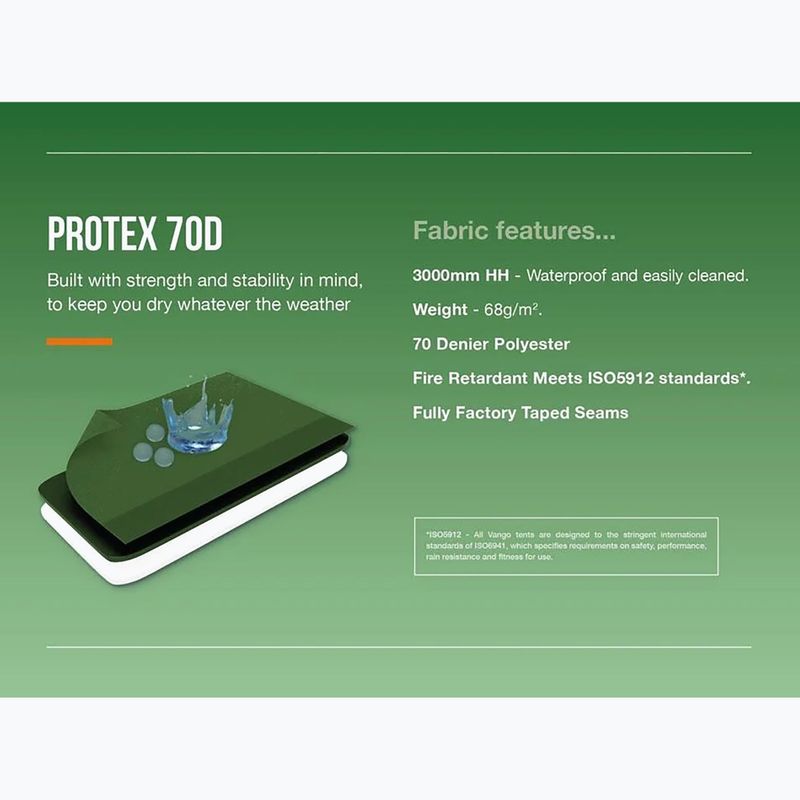 Žyginė palapinė 3-osobowy Vango Nevis 300 pamir green 14