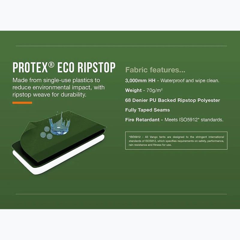 Žyginė palapinė 3-osobowy Vango Exedra 300 forest green 14