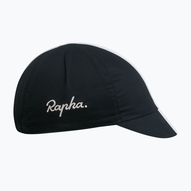 Dviračio kepurė su snapeliu Rapha Cap II black/white 4