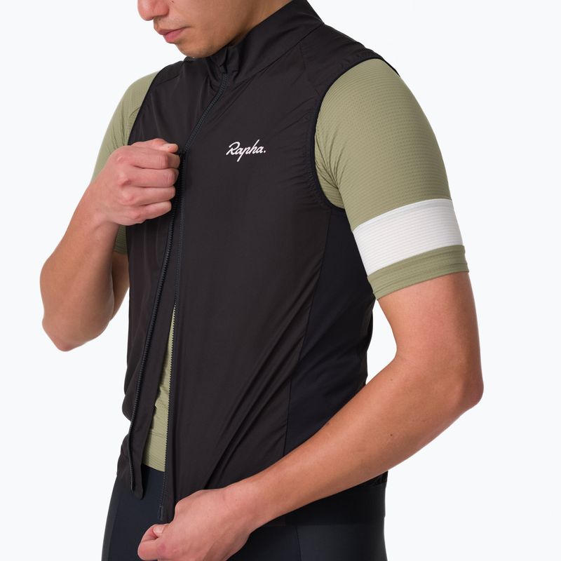 Vyriška dviračių liemenė Rapha Core Gilet black/white 3