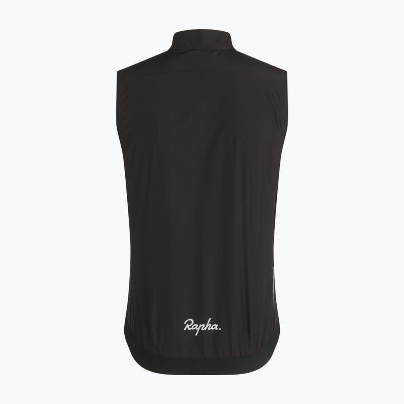 Vyriška dviračių liemenė Rapha Core Gilet black/white 6