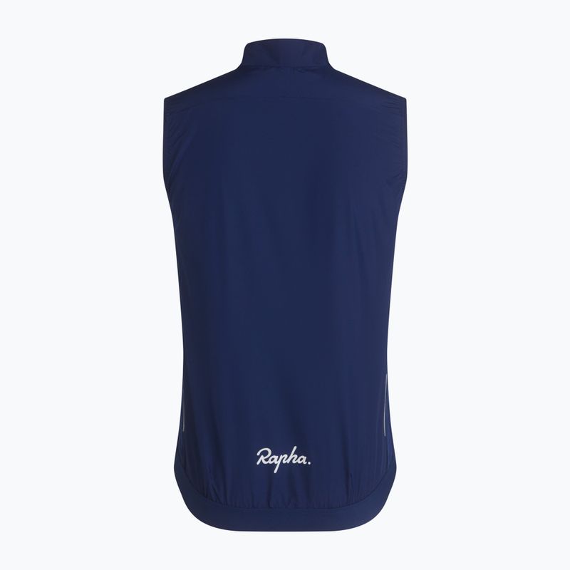 Vyriška dviračių liemenė Rapha Core Gilet Navy/White 6