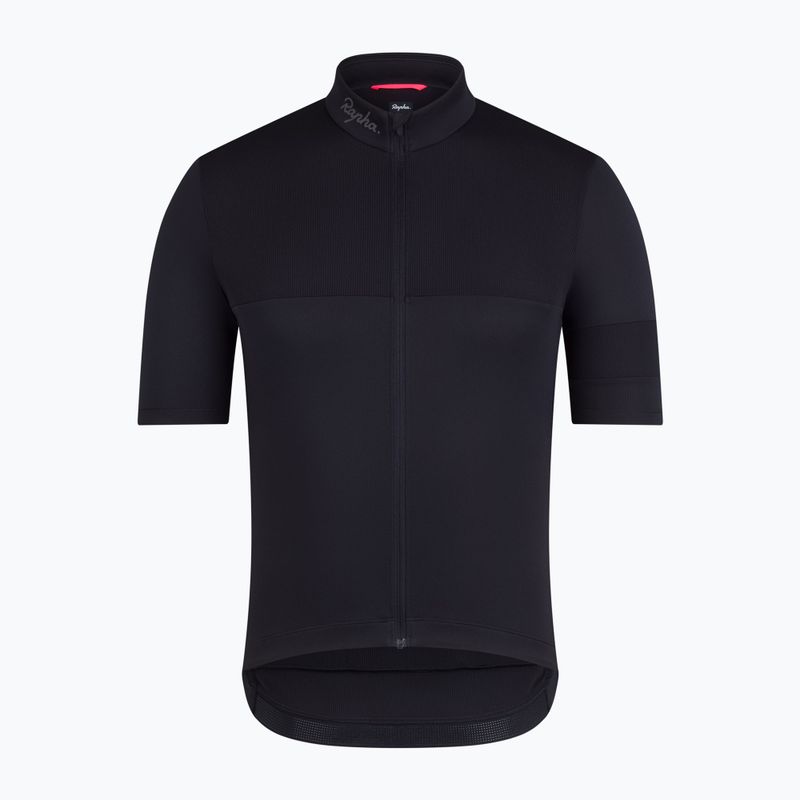 Vyriški dviračių marškinėliai Rapha Brevet Element Jersey black/dark grey 5