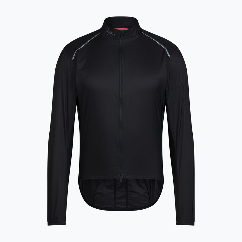 Vyriška dviračių striukė Rapha Brevet Element Wind Jacket black/grey 5