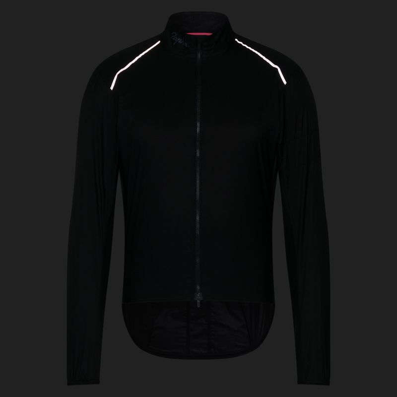 Vyriška dviračių striukė Rapha Brevet Element Wind Jacket black/grey 7